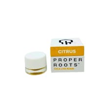 PRE-ORDER: Proper Roots THCA Live Rosin 1G (Case of 6) / CITRUS: (S) Tangie OG