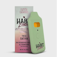 Habit 2G Live Rosin Disposable / Strawberry Cough