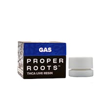 Proper Roots THCA Live Resin Badder (H) Jet Fuel 1G “GAS"