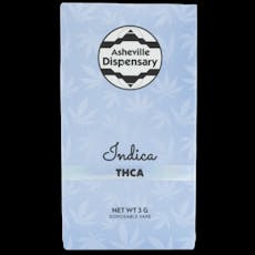 Asheville Dispensary 3 gram THCa Disposable Vape - Fruit