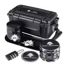 Kozo Black Odor-Proof Stash Box