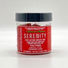 Kultivate Wellness Serenity Nano-Emulsified CBD Gummies / Strawberry