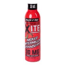 Xite 30MG THC HERBAL SUPPLEMENT DRINK / WICKED WATERMELON STRAWBERRY