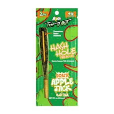 Hixotic THCA Hash Hole Infused Preroll 4G / Sour Apple Jack (Sativa)