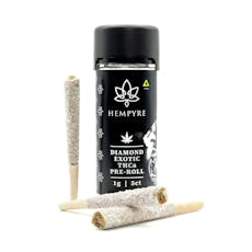 Diamond Dusted THCA Preroll / Blockbery / 5 ct Jar