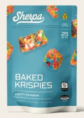 Sherpa Baked Krispies - Fruity Rainbow | 25mg D9 / Fruity Rainbow