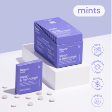 Neuro Sleep And Recharge Meltaway Mints 1mg Melatonin + 25mg Herbal Blend