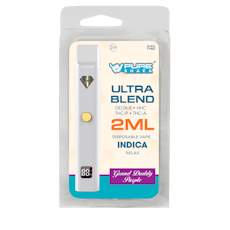 Pure Shaka Ultra Blend Disposable Vape – 2G / Grand Daddy Purple - 2G Indica