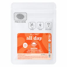 Delta 9 THC 30MG All Day Sativa Gummies - Mandarin Orange 1ct