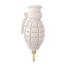 AL Silicone Straw Grenade / Dark Gray