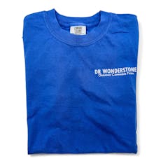 Dr. Wonderstone Short Sleeve Tee — Comfort Colors / Mystic Blue / L