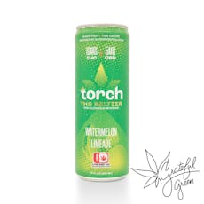 Torch D9/CBD Seltzer - 10mg / Watermelon Limeade
