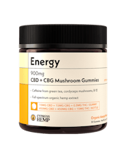 Cypress Hemp Energize CBD:CBG:Cordyceps Gummies 900mg / 30 Count