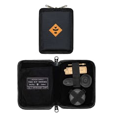 Pipe Kit | Smell Proof Bag with Glass Pipe / Black