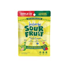 Joy Bombs Sour Fruit - 100MG THC Hemp Chews 40CT / Sour Fruit