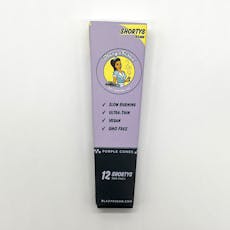 Blazy Susan Purple 53mm Shortys Cones 12pk