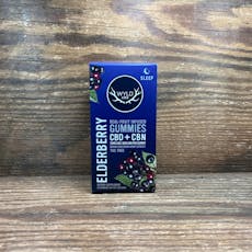 Wyld Elderberry CBD+CBN Sleep Gummies / 50mg (2 count)