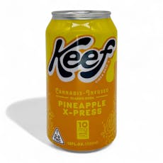 Keef Cannabis Infused Soda 10mg THC / Pineapple X-Press