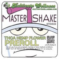 Kultivate Wellness Master Shake THCA Hemp Flower Pre-Roll (Hybrid)