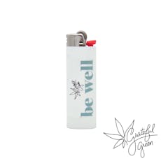 Grateful Green Bic Lighter