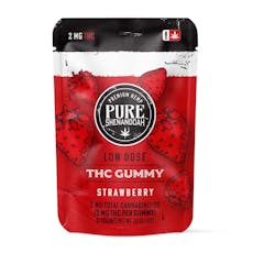 Pure Shenandoah Low Dose THC Gummies 2mg / Blueberry