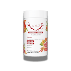 WYLD - Hemp Gummies | Pomegranate | Restore | Hybrid | 30 ct | 300mg THC