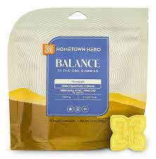BALANCE GUMMIES 1:1 100MG THC 100MG CBD GUMMY 10PK / PINEAPPLE - BALANCE 1:1 10MG THC 10MG CBD