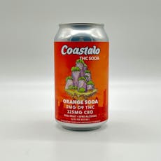 Coastalo CBD:THC Infused Orange Soda 5mg
