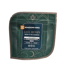 Live Rosin 25mg THC Gummies / Indica