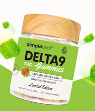 SimpleLeaf THC Caramel Apple Gummies 10mg