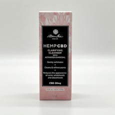 Mantra Mask Broad Spectrum CBD Clarifying Cleanser with Activated Charcoal 30mg