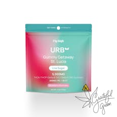 Urb Live Sugar Gummies 25 count Strawberry Shortcake