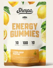 Sherpa Energy Lemon Drop Martini Gummies | 10mg D9 / Lemon Drop Martini