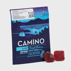 Camino Delta 9 THC and CBN Sleep Gummies Trial Pack - Midnight Blueberry