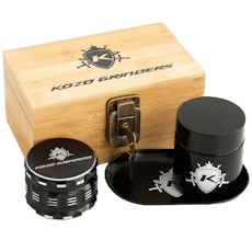 Kozo Small Wooden Stash Box