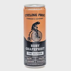 Cycling Frog THC + CBD Seltzer - Ruby Grapefruit (Single)