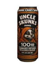 Uncle Skunks Delta 9 THC 100MG Craft Soda Orange