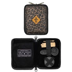Pipe Kit | Smell Proof Bag with Glass Pipe / Leopard