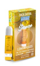 HABIT 1g THCa Cartridge w Terp sauce / sativa / LemonHeads