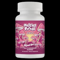 Melting Forest Daily Wellness Mushroom Gummies 60 Count