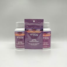 Enjoy Hemp CBD + CBG + Mushrooms + Ashwagandha De-Stress Gummies / 3300mg - 110mg Each (30 Count)