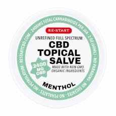 Unrefined Full Spectrum CBD Salve 2400MG - Menthol Ice
