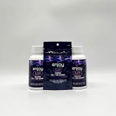 Enjoy Hemp CBD + CBN + Lavender + Passionflower + Ashwagandha Sleep Gummies / 3300mg - 110mg Each (30 Count)