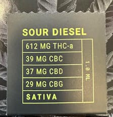 THCA Disposable / 612mg Sour Diesel