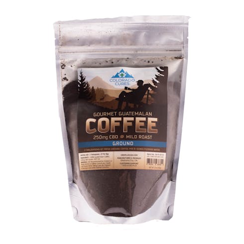 Edibles - 250mg Mild Roast Ground Coffee Guatemalan