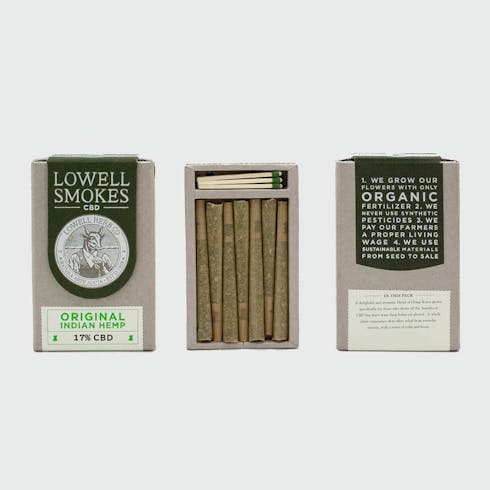 Flower - Lowell Smokes Original Indian Hemp 7 pack