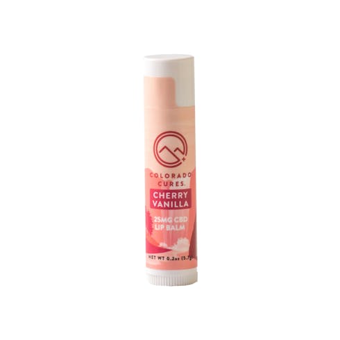 Topical - 25mg CBD Lip Balm - Cherry Vanilla
