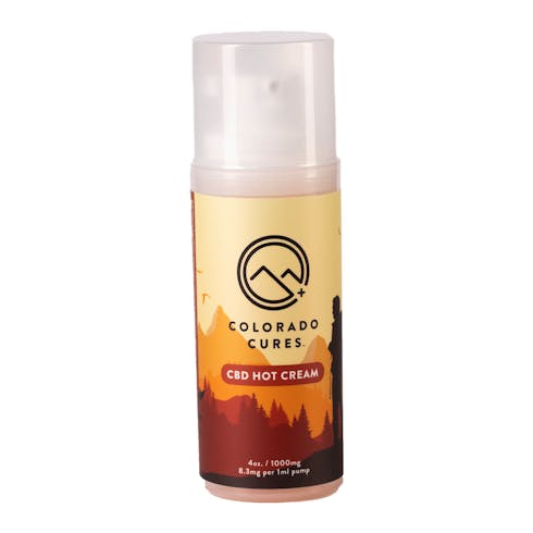 Colorado Cures - Topical - Hot Cream 1000mg 4oz