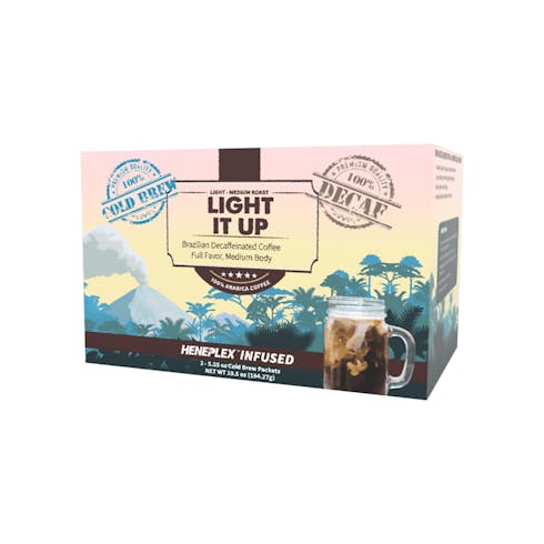 Edibles - Light It Up Light/Medium Roast DECAF Cold Brew Bags