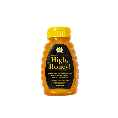 Lotus Gold High Honey Bottle